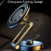 D27 Black Car Magnetic Telescopic Folding Phone Holder for Navigation - 5