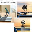D27 Black Car Magnetic Telescopic Folding Phone Holder for Navigation - 6