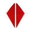 BMW 8 Series G14 A-pillar Stickers 2019-2024 Red 2pcs Set - 1