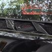Chevrolet Corvette C8 Engine Side Air Vent Stickers Set - 6pcs Black - 6