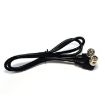 BNC Male to Male Elbow Coaxial Cable 0.5m Audio Video Connector - 2
