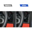 BMW 8 Series G14 2019-2024 LHD Instrument Stickers Black 2pcs Set - 6