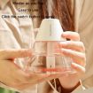 Black Desktop Mini Volcano Humidifier & Air Purifier for Home - 4