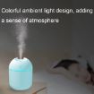 USB Mini Desktop Night Light Car Humidifier, 250ml (Y-Blue) - 5