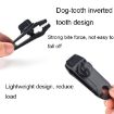 Mud-Color Tent Shark Clips for Canopy Windproof Camping Pull Points - 4