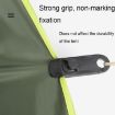 Mud-Color Tent Shark Clips for Canopy Windproof Camping Pull Points - 5