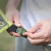 Mud-Color Tent Shark Clips for Canopy Windproof Camping Pull Points - 6
