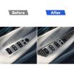 BMW 8 Series G14 2019-2024 Convertible Glass Lift Stickers Red LHD - 6