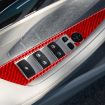BMW 8 Series G14 2019-2024 Convertible Glass Lift Stickers Red LHD - 7