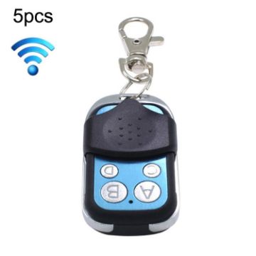 5pcs 433MHZ RF Remote Control 1527 Chip 4 Button Learning Code - 1