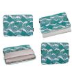 13" Green Wave PU Leather Laptop & Tablet Sleeve Bag H3-04 - 2