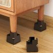 Adjustable Furniture Feet Pads 4pcs, 50mm High, Brown Clip 22-42mm - 7