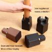 Adjustable Furniture Heightening Feet Pads 4pcs, 75mm High, Black Clip - 5