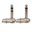 10pcs 6.35mm Right Angle Mono Guitar Plug Audio Amplifier Connector - 6