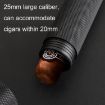 Gold Metal Cigar Humidor Storage Tube - Convenient Cigar Holder - 5