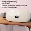 Pink 2000mAh Digital Electric Abdominal & Waist Massage Warming Belt - 5
