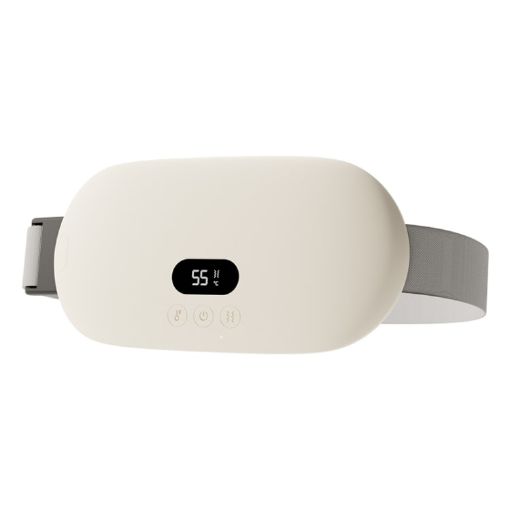 2000mAh Digital Electric Abdominal & Waist Massager Belt - Yellow - 1