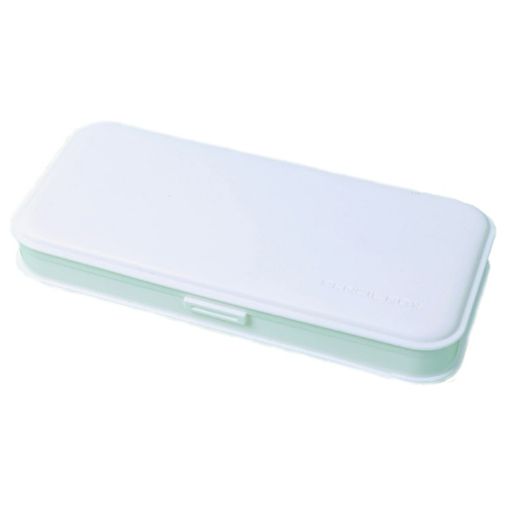 Large-capacity Shatter-resistant Flip-top Stationery Box - White - 1