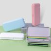Large-capacity Shatter-resistant Flip-top Stationery Box - White - 2