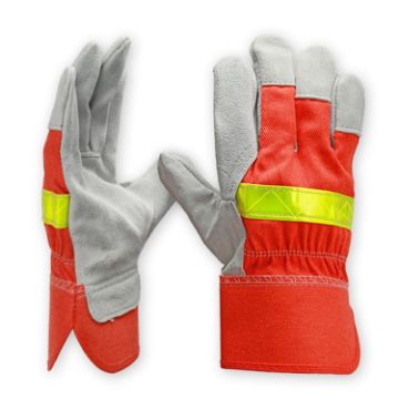 Cowhide Firefighting Gloves A2604 - Gardening, Labor, Welding Protection - 1