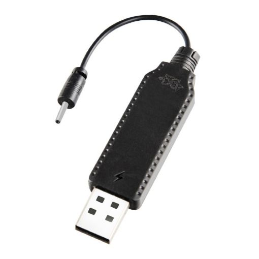 3.7V 2.0 Straight Header Lithium Battery Charging Cable 10cm Reverse Polarity - 1