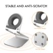 AhaStyle ST03 Aluminum Stand Base for Apple Watch Series - Silver - 3