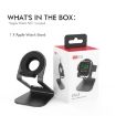 AhaStyle ST03 Aluminum Stand Base for Apple Watch Series - Silver - 6