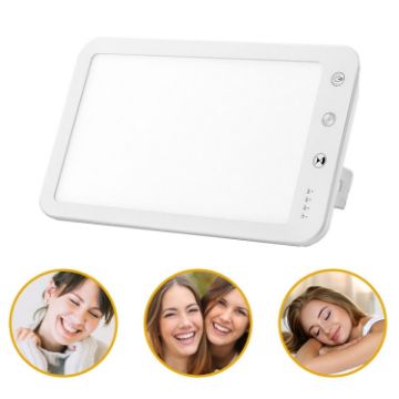 JSK-30 LED Timing Dimming SAD Therapy Lamp with Power Line EU Plug - 1