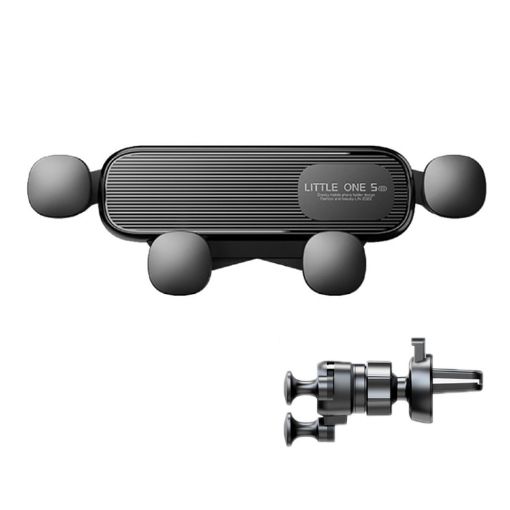 S03 Black Eagle Mouth Vehicle Air Outlet Gravity Phone Holder - 1