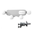Vehicle Air Outlet Gravity Phone Holder - White Eagle Mouth Design - 1
