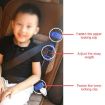 Child Car Seat Safety Belt Adjuster Anti-collision Fixer - Blue - 3