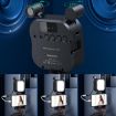 Vlogging Kit: KIT-11LM Tripod Fill Light & Microphone for Phone Recording - 7