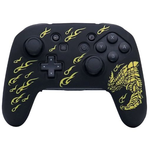 Nintendo Switch Pro Game Handle Silicone Protective Sleeve - Bronze - 1