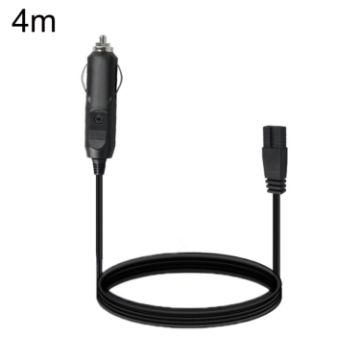 12V/24V Car Refrigerator Power Cord, 4m Cigarette Lighter Plug - 1
