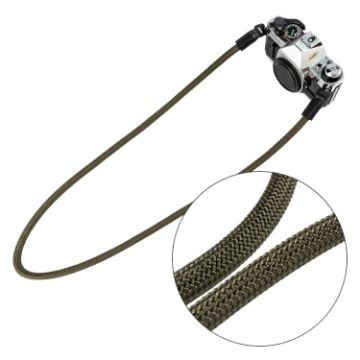 Green Climbing Rope Camera Strap - Retro Wearable SLR Shoulder Strap - 1