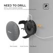 AhaStyle PT62 Wall Bracket for Amazon Echo Dot 3 - Black Speaker Mount - 5