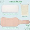 Leak-proof Waist Support Sleep Conditioning Aid Package - Pink - 3