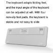Ajazz K870T 87-Key Hot Swap Bluetooth/Wired RGB Mechanical Keyboard Black - 5