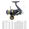 YUMOSHI KS2000 Spinning Fishing Reel - Metal Rocker & Cup Reel - 9