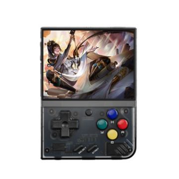 Miyoo Mini Plus Retro Handheld Console 3.5" IPS 64GB 15K Games Black - 1