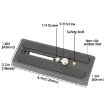 BEXIN 501-L120A Quick Release Plate for Manfrotto & Benro Tripods - 7