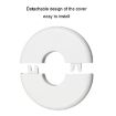 2.2mm Silver Round Hole Decoration Plug Cover - 3