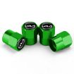 KIA KN Car Tire Valve Core Caps - 3 Sets/12pcs Decorative Metal (Green) - 2