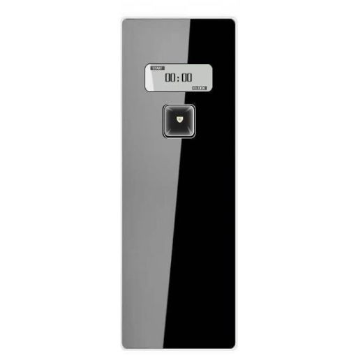 Stainless Steel LCD Display Automatic Fragrance Sprayer - Black Titanium - 1