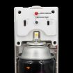 Automatic Toilet Fragrance Spraying Machine - Light Sensitive, Gold - 7