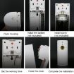 Automatic Toilet Fragrance Spraying Machine - Light Sensitive, Gold - 8