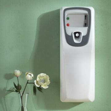 Wall-Mounted Automatic Incense Sprayer - White, Battery Recycle Liquid - 1