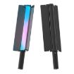 RGB Stick Light 24W 72 LEDs with Barndoor for Photography - Handheld Full-color - 2
