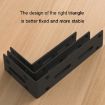 Small White Thickened Right Angle Hanging Cabinet Partition - 4