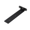 5mm Thick Triangular Bracket Bookshelf Partition, 200mm Black Style - 1
